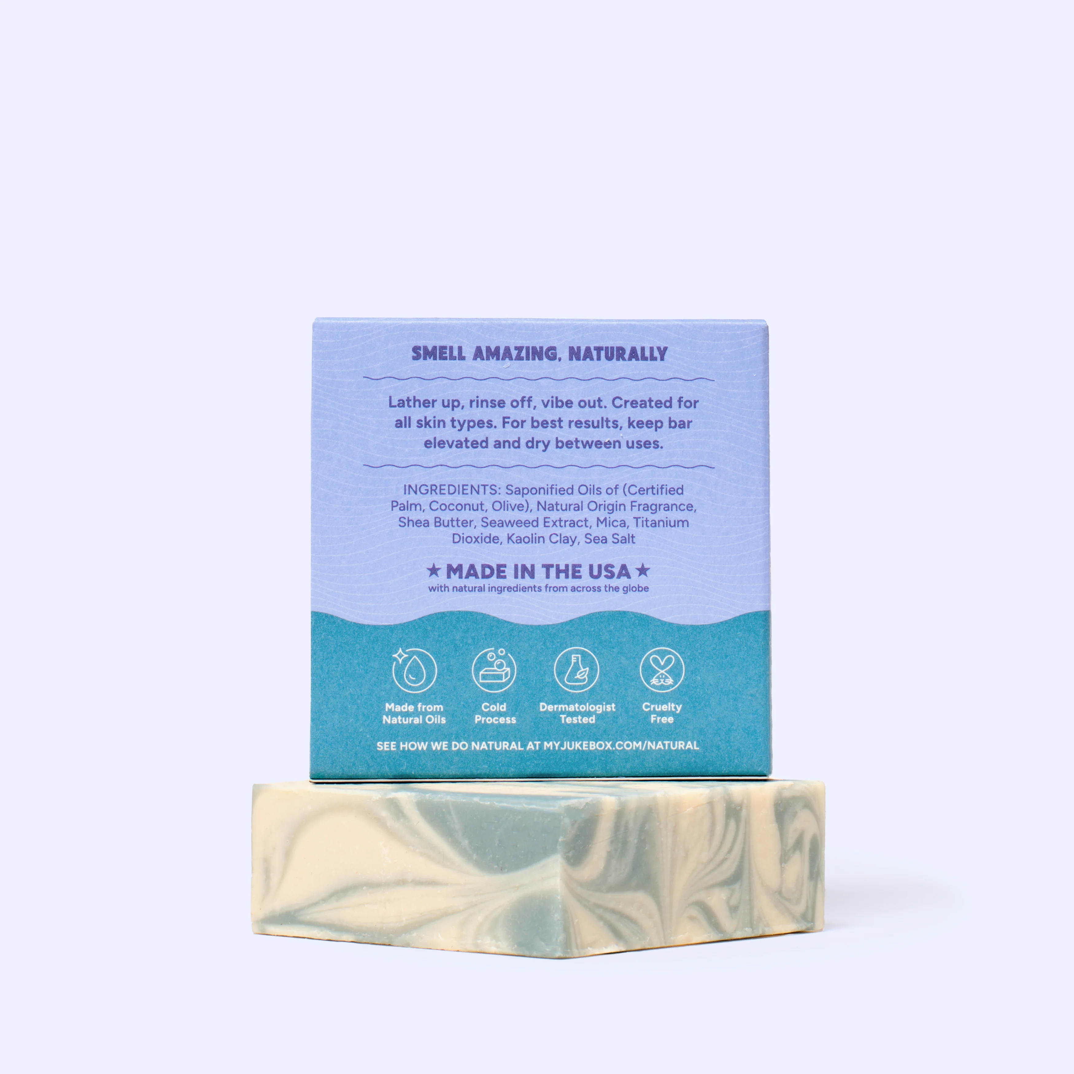 Sky Blue Malibu Bar Soap - Image 5