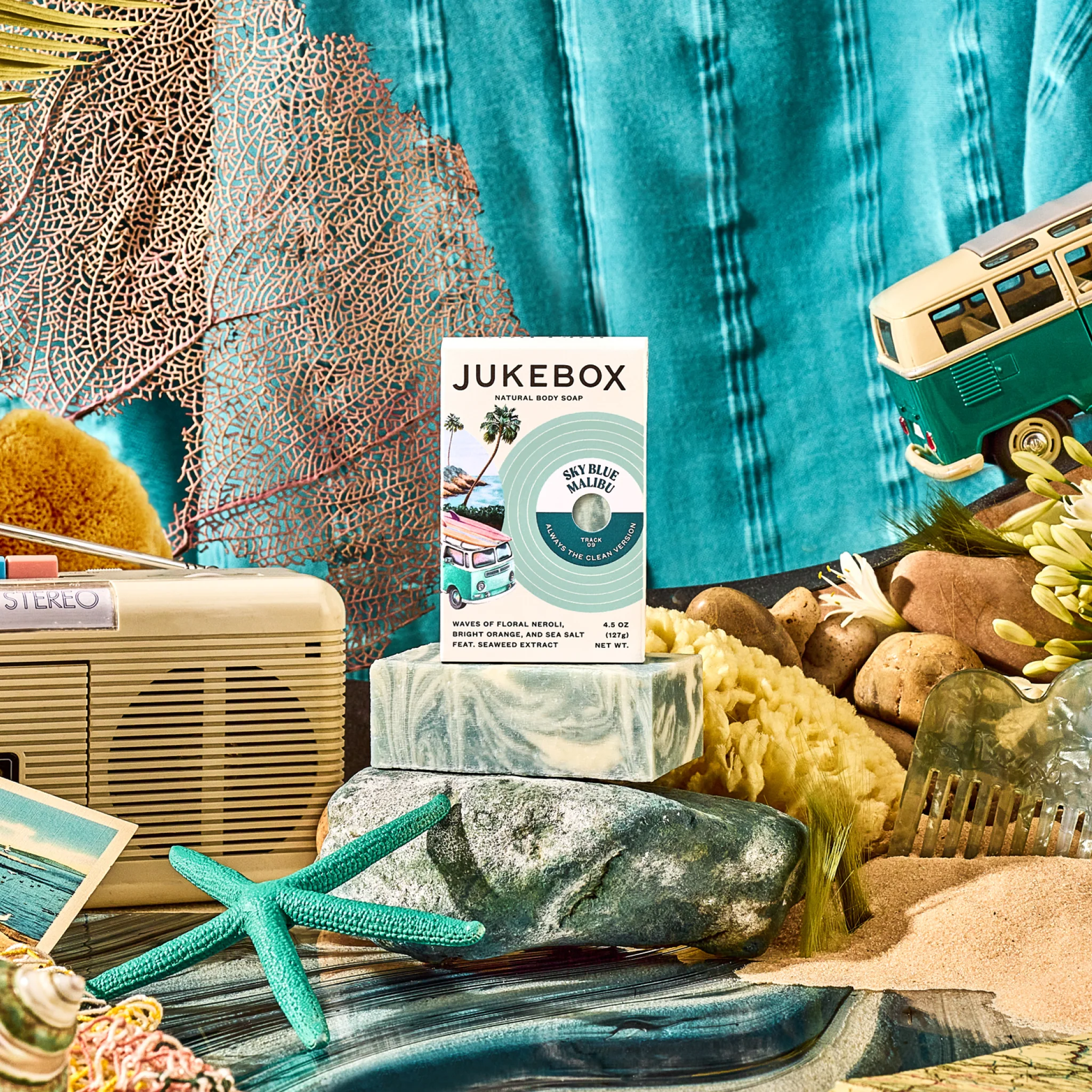 Sky Blue Malibu Soap - Image 3